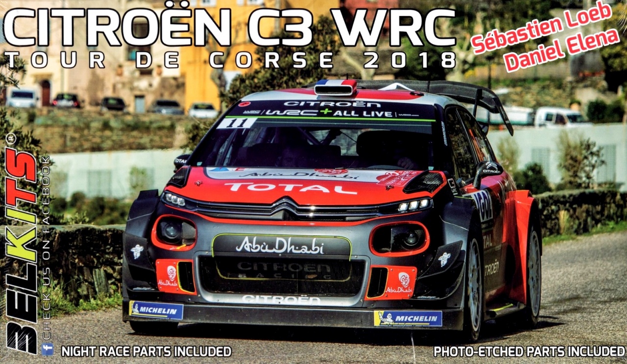 Citroen C3 WRC Tour de Corse 2018 #1 unboxing